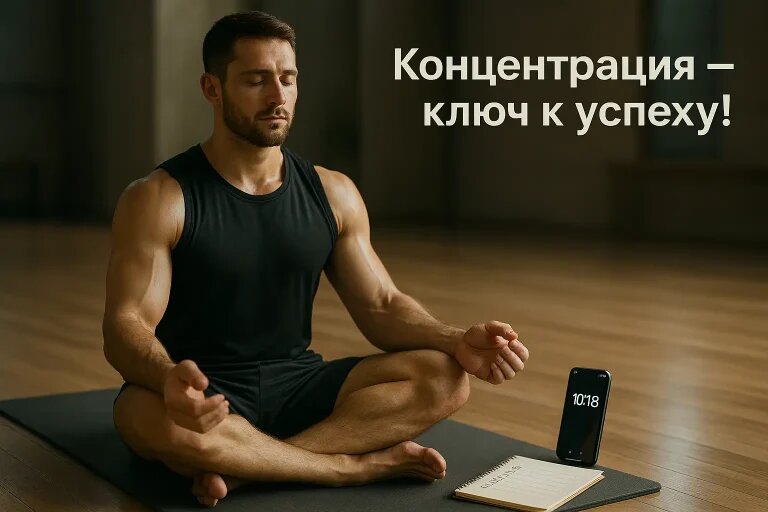   ТОП-5 техник концентрации для успешных тренировок "Обученик"