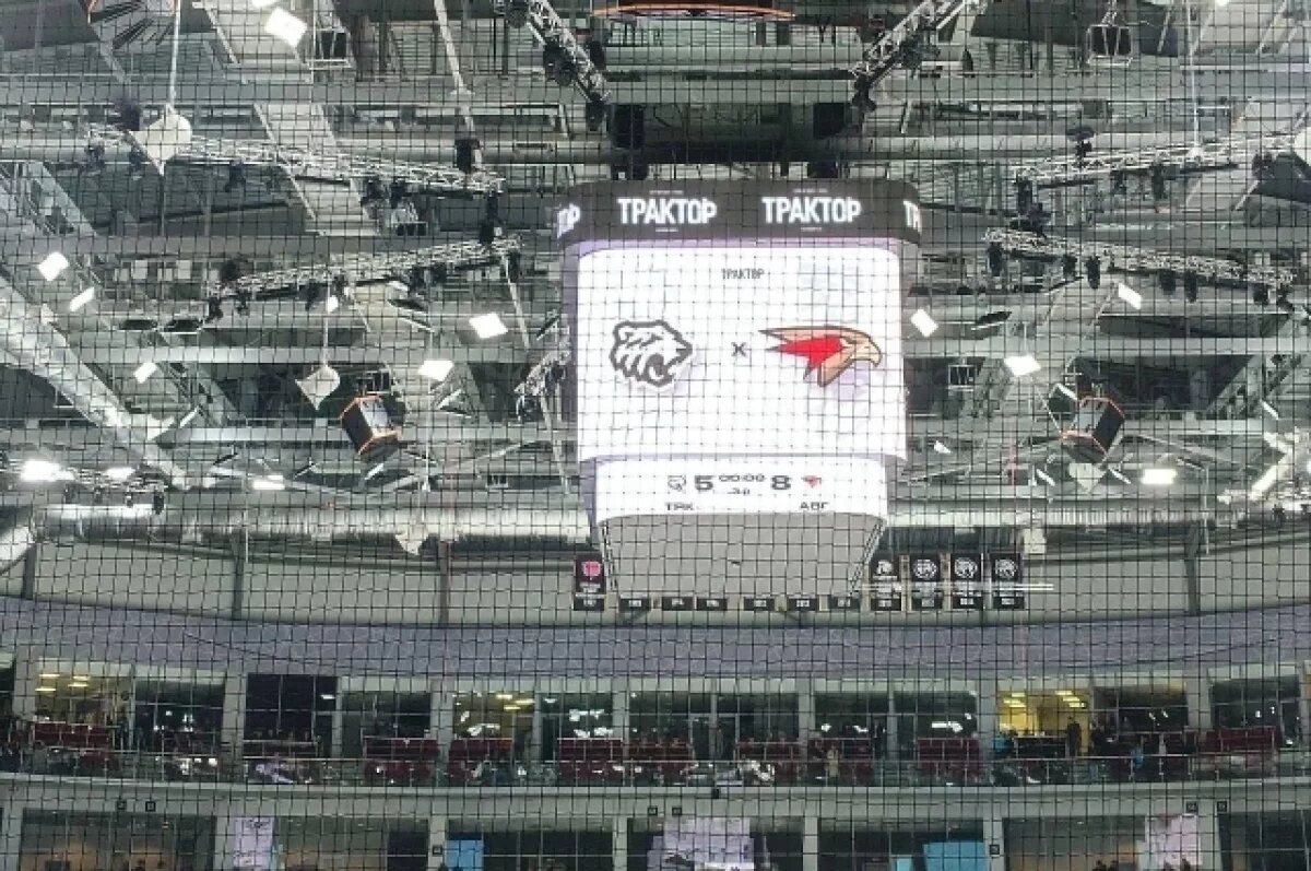    Хоккейный клуб «Трактор» уступил «Авангарду» в сверхрезультативном матче