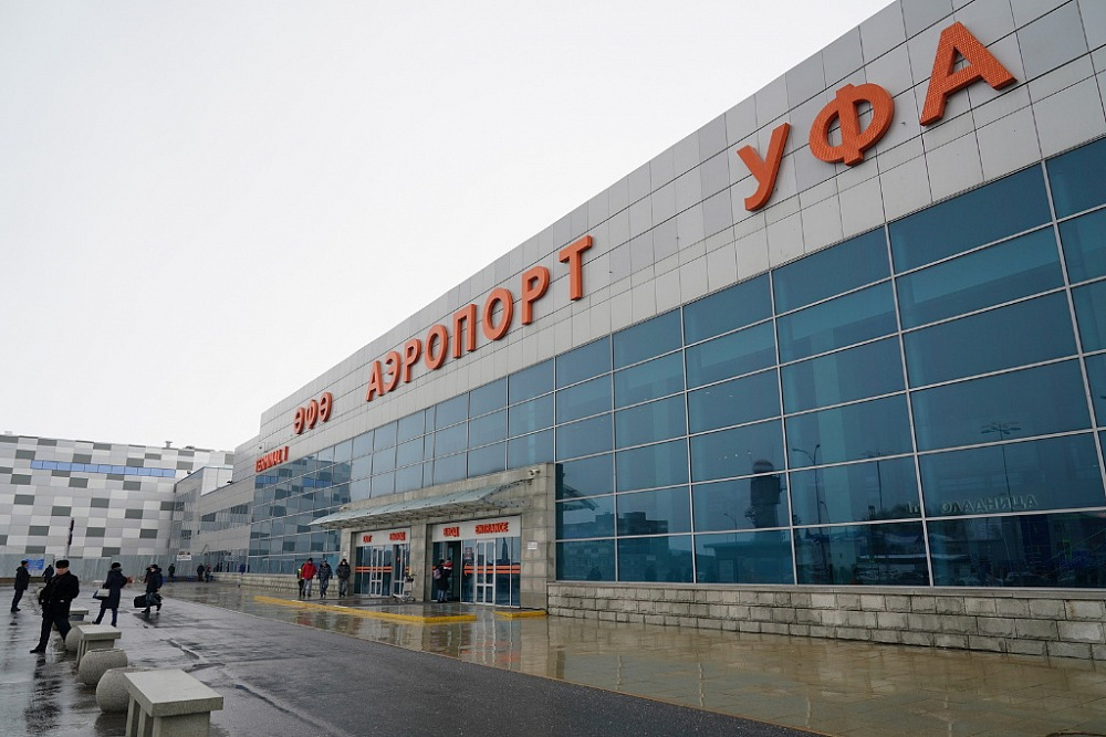    Новое здание внутреннего терминала международного аэропорта в Уфе / Источник: Pravitelstvorb.ru