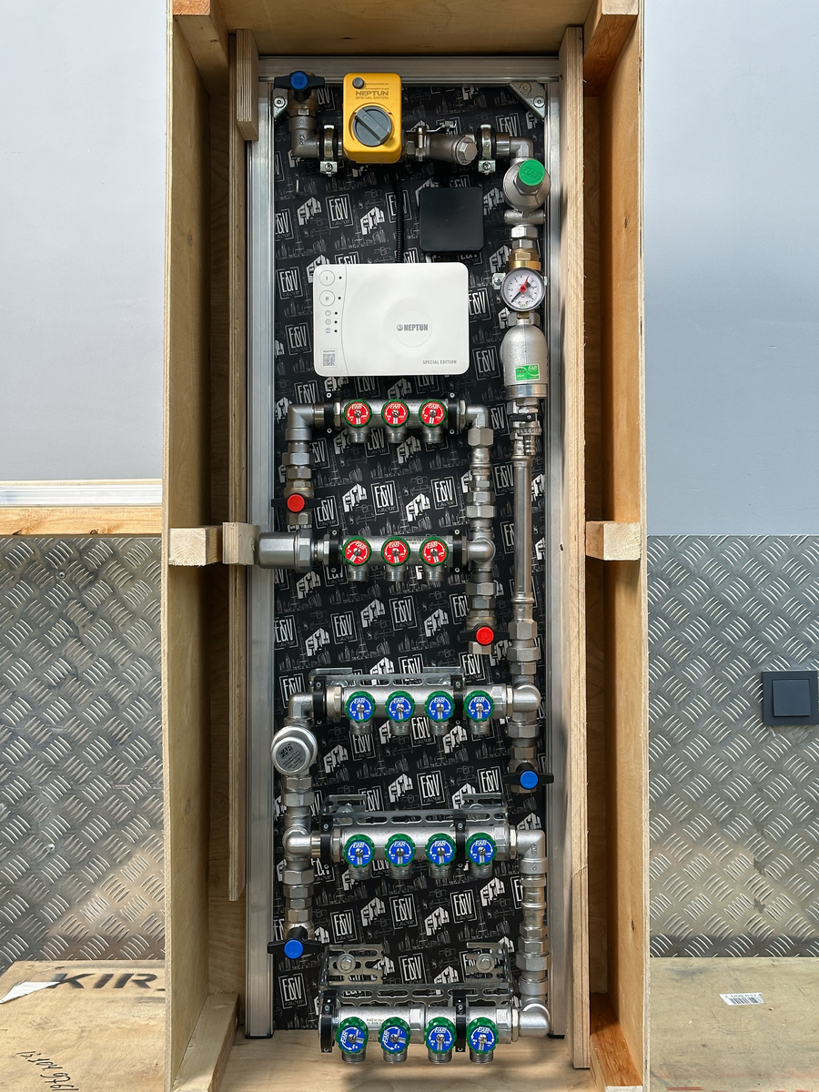 Готовый узел ввода, который работает только с холодной водой