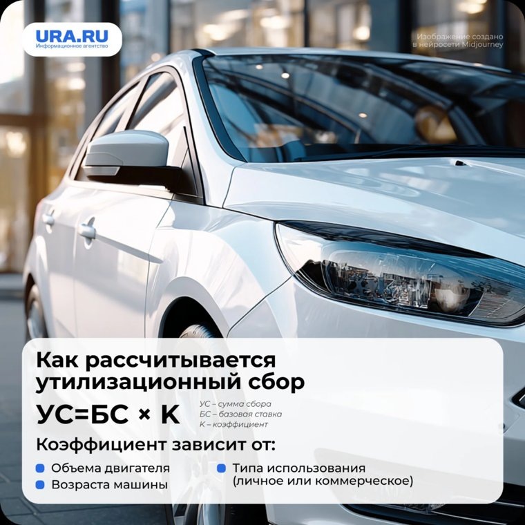 Как рассчитывается утилизационный сбор. Фото: URA.RU