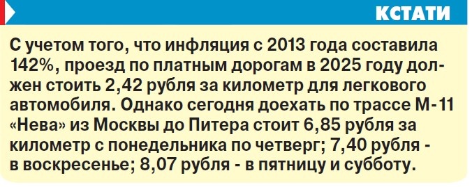    Все дороги станут платными?