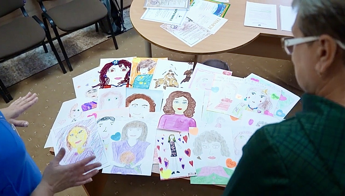   Фото: Детские рисунки / эфир телеканала «Колыма-Плюс»