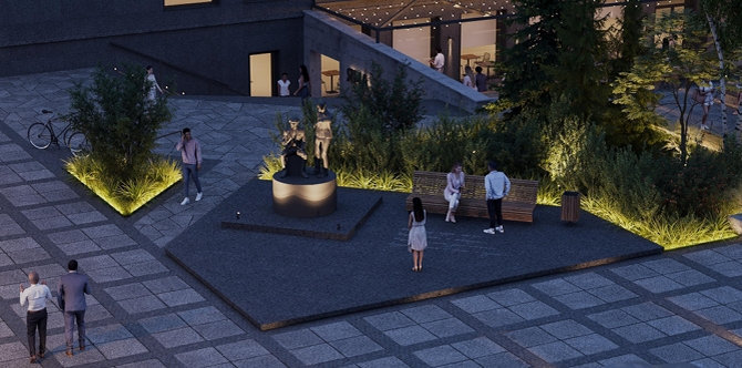    Поэтический сквер у филармонии в Петрозаводске переделали со скандаломИрина Яковлева