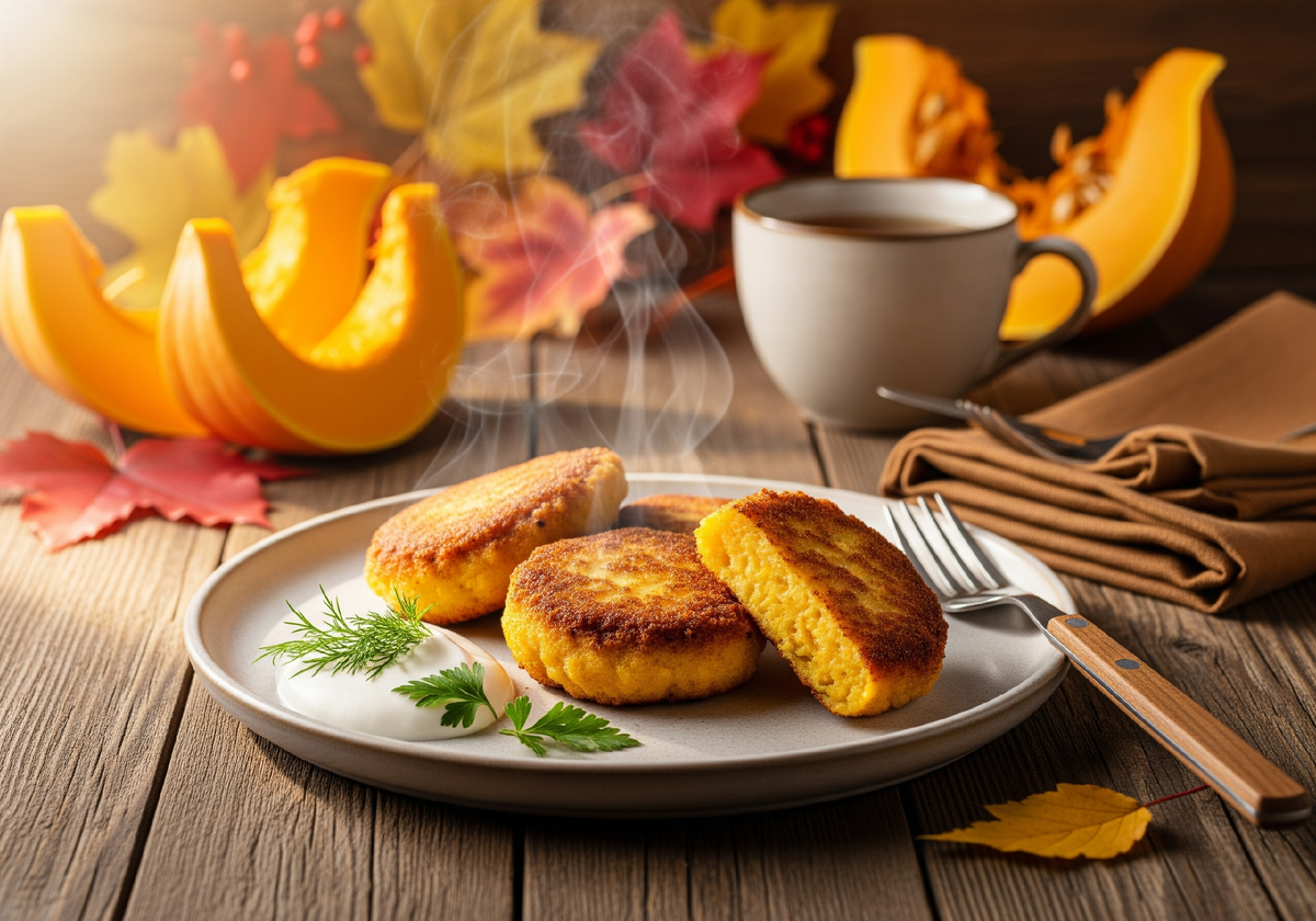 Тыквенные котлеты
