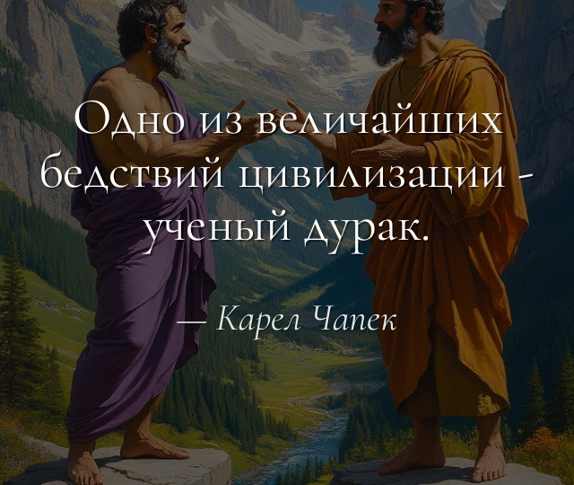 Опасность интеллекта без мудрости