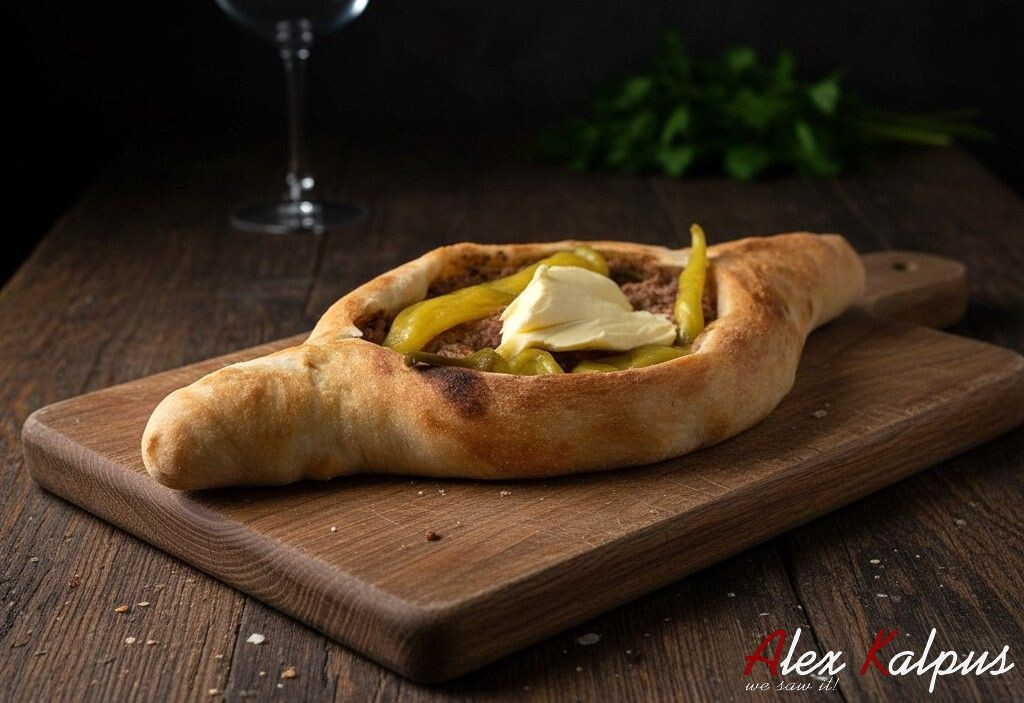 В отличие от классического закрытого пирога, лобиани по-аджарски (აჭარული ლობიანი) часто повторяет форму знаменитого аджарского хачапури - в виде лодочки, что придает блюду уникальный вид и текстуру. Этот рецепт не просто кулинарный приём, а отражение местной культуры, где любят, когда в одном угощении сочетается сразу несколько вкусов и текстур.