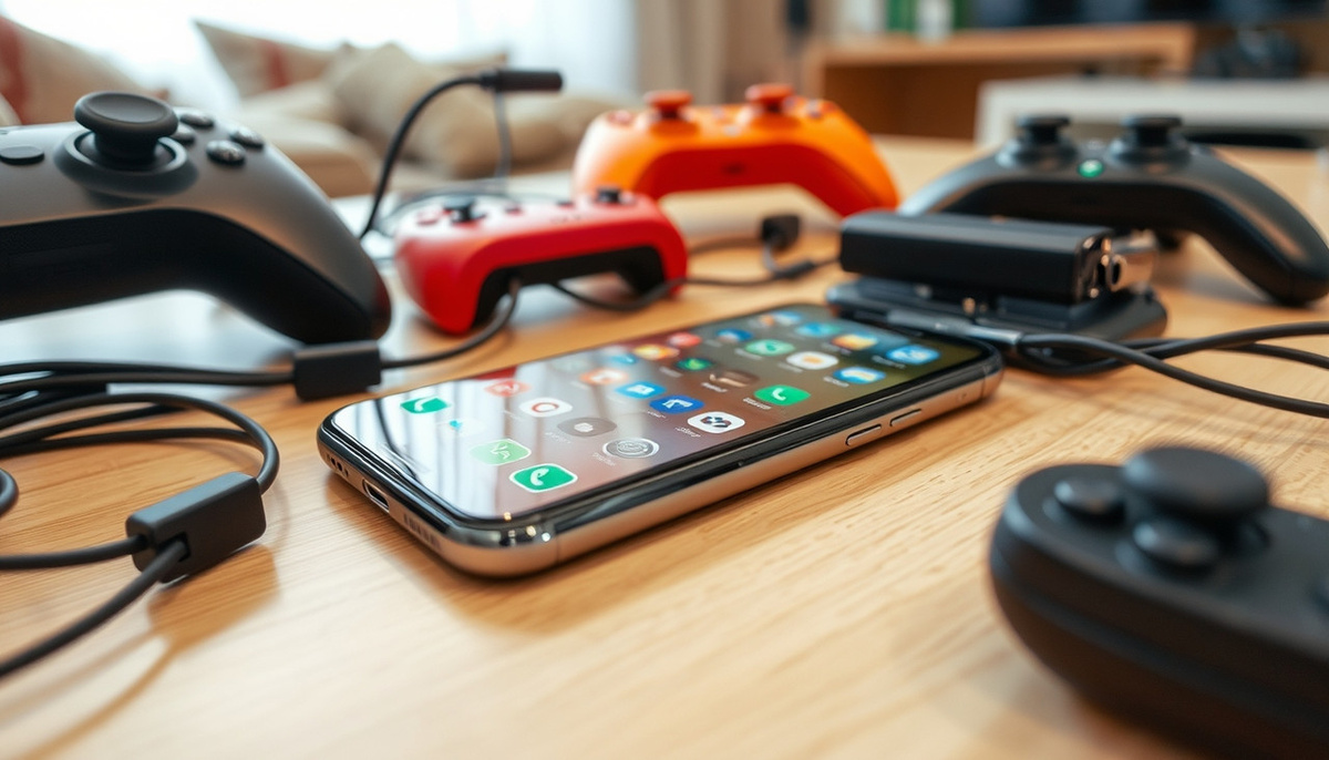    Изображение Android-смартфона в игровом режиме