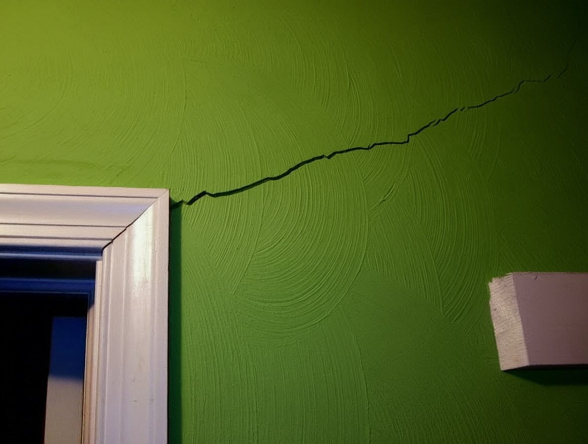 
Трещины в квартире новостройки могут быть следствием усадки дома. Фото: Мир Кварир