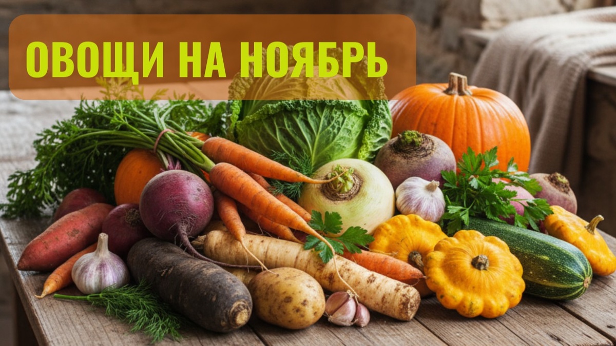 Овощи ноябрь