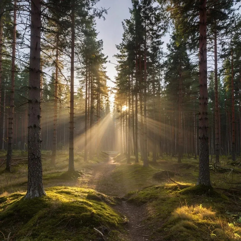 Дивный русский лес