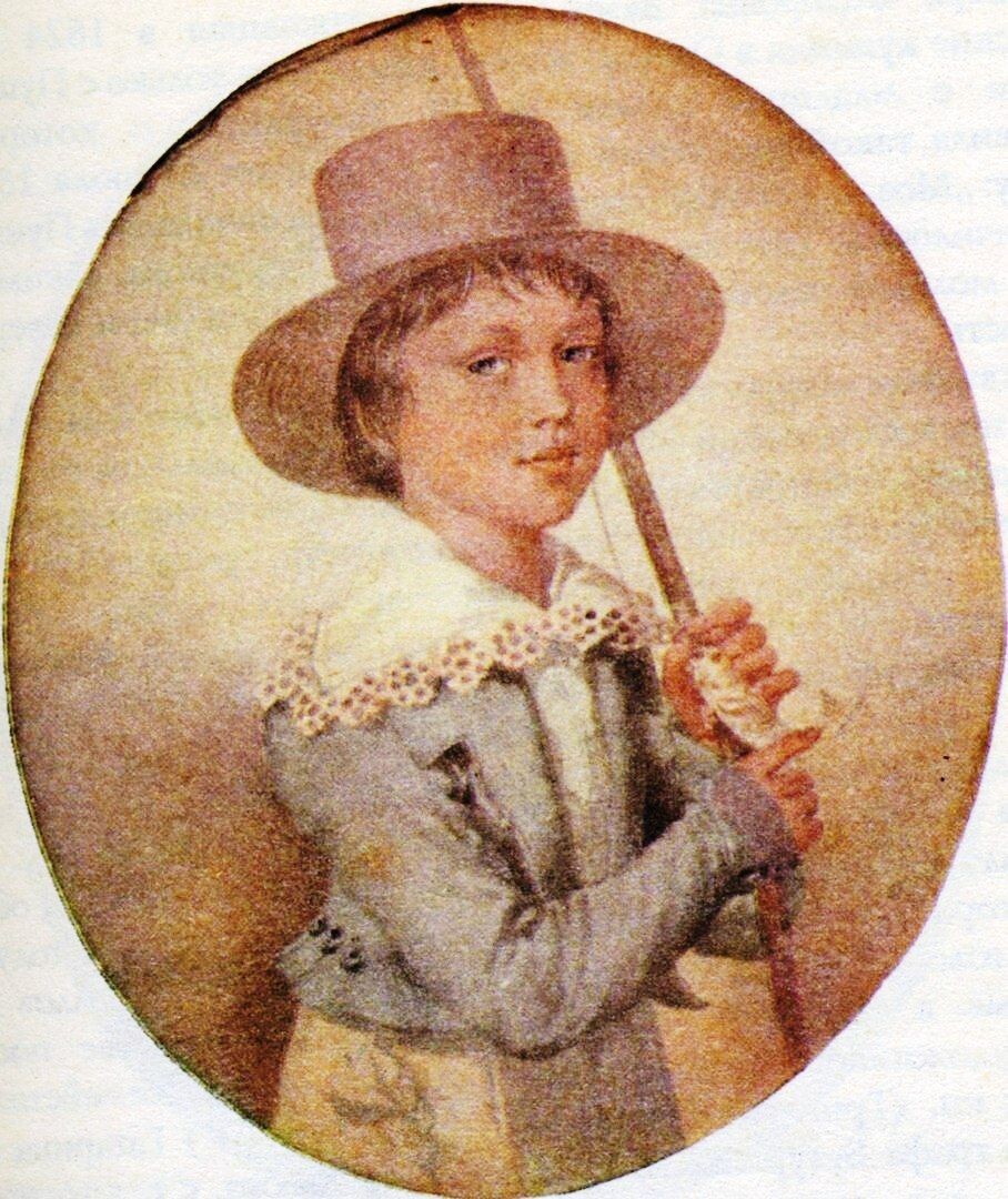 М. Д. Бутурлин в детстве