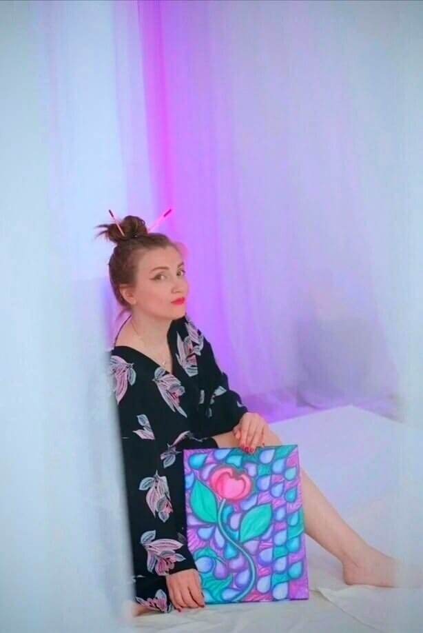 Очаровательная картина Юлии Арти "Наполнение"