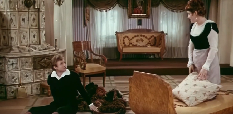 Фрагмент из фильма «Горе от ума» (реж. Михаил Царев), СССР, 1977 г.