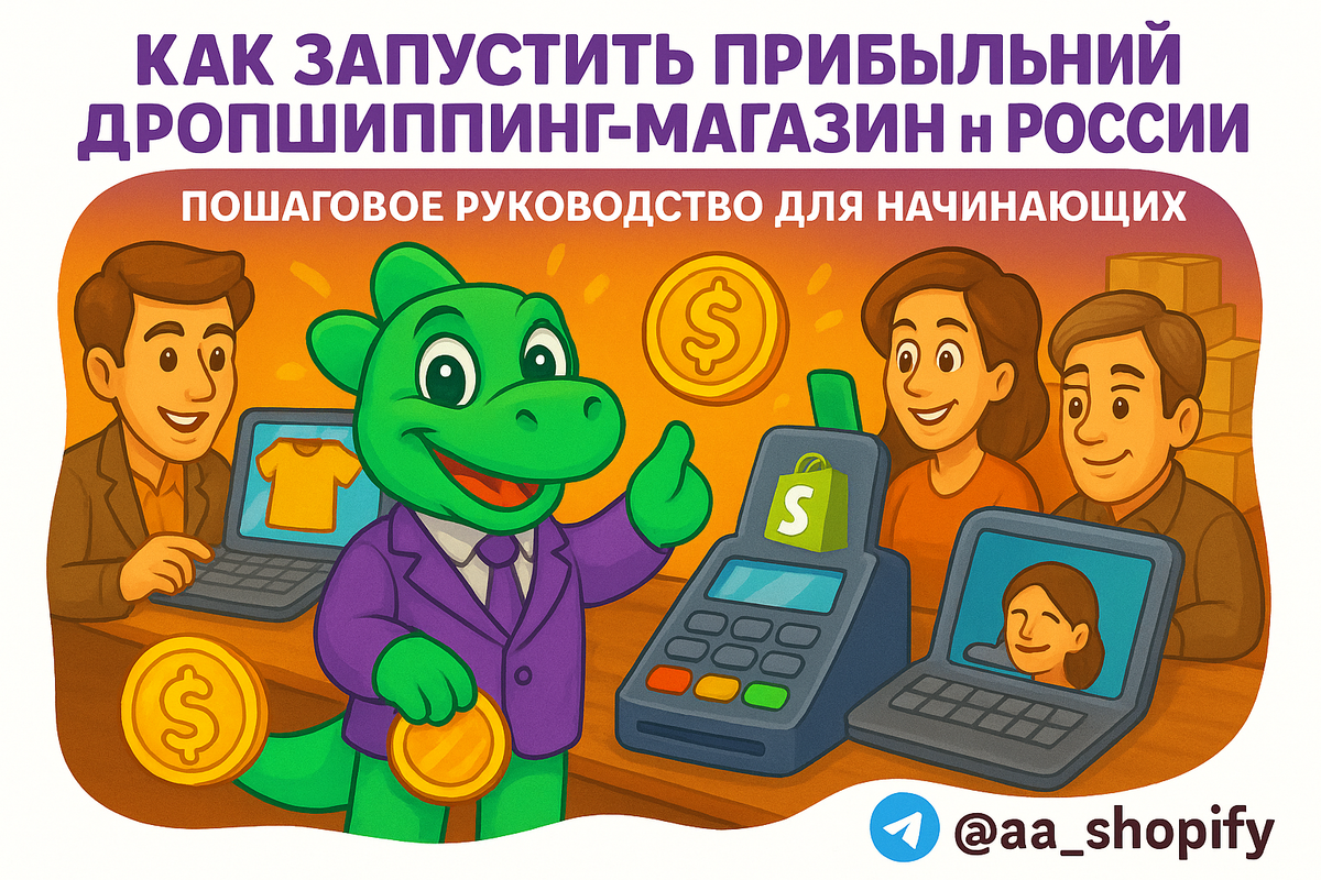    Как запустить прибыльный дропшиппинг-магазин на Шопифай в России: пошаговое руководство для начинающих aa_ecom