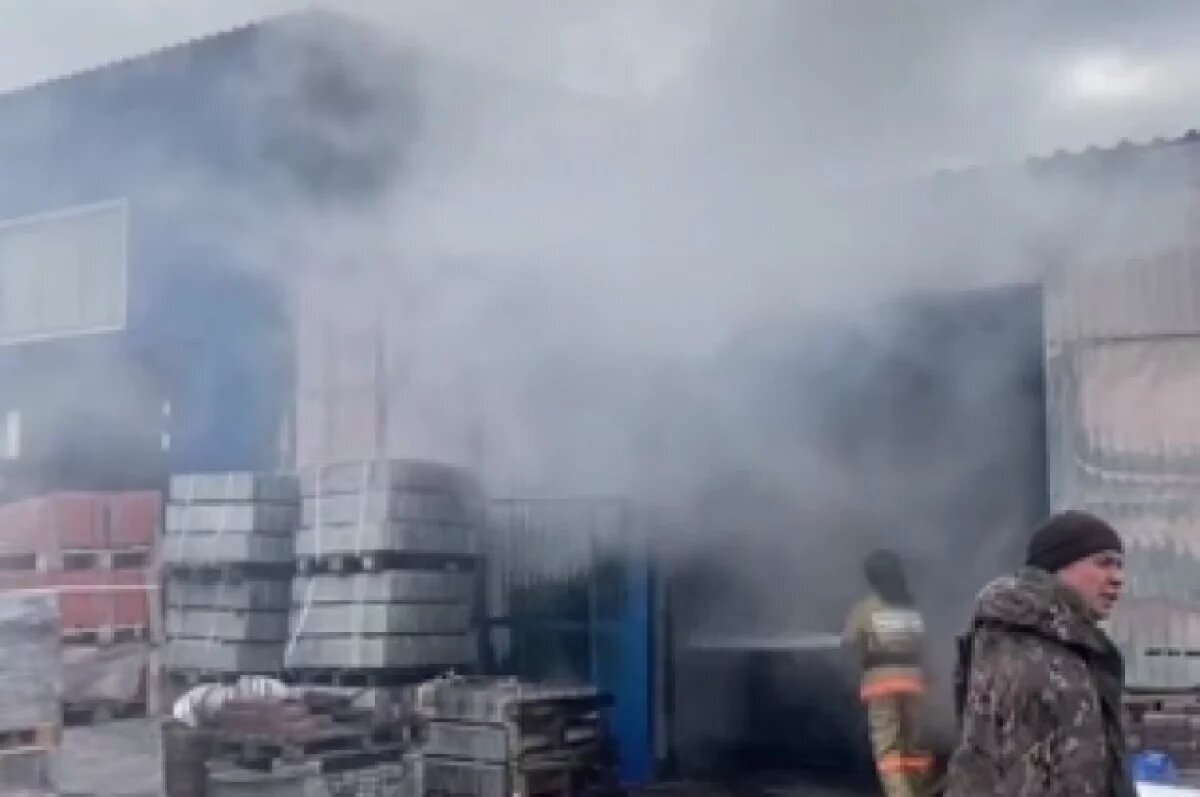    Произошел пожар на проспекте Автомобилистов в Улан-Удэ