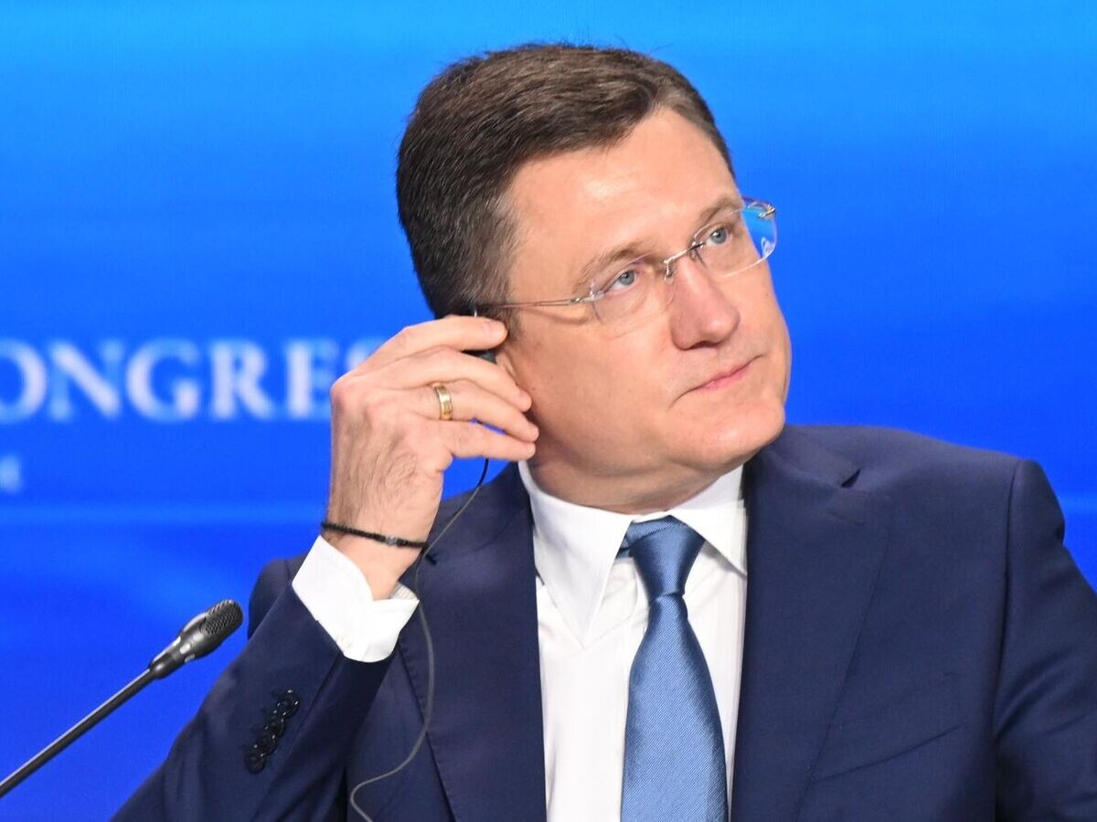    Заместитель Председателя Правительства Российской Федерации Александр Новак на сессии "Мировые энергетические рынки: трансформация отношений и баланс интересов международного форума" в рамках международного форума "Российская энергетическая неделя" в Москве© РИА Новости / Алексей Майшев