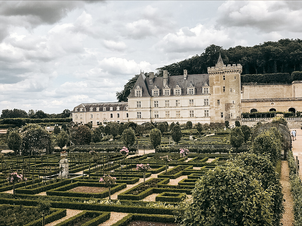 Знаменитые и прекраснейшие сады замка Виландри