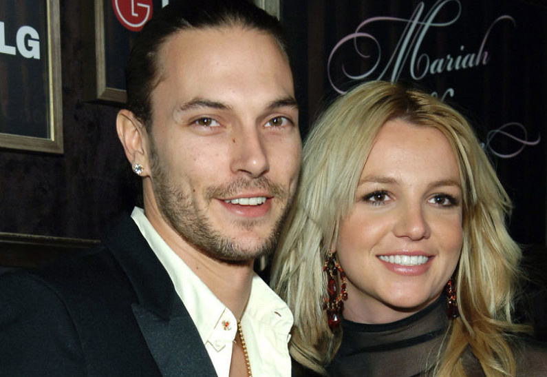 Бритни Спирт и Кевин Федерлайн фото соцсети