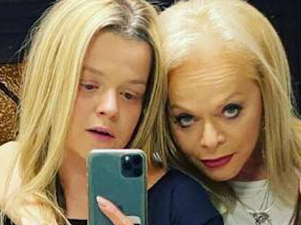 Лариса Долина с дочкой Ангелиной 