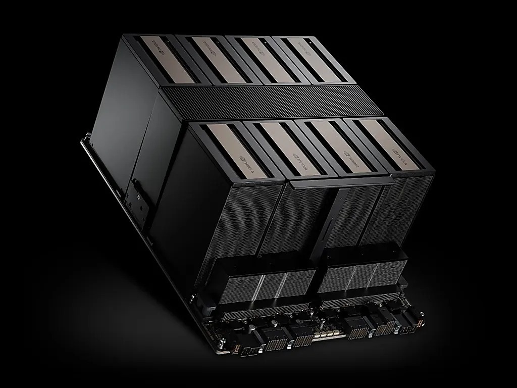 Референсный дизайн Nvidia HGX B300. Фото Nvidia  📷
