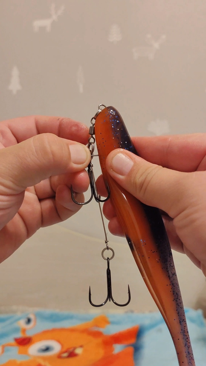 Большая приманка на щуку + система СТИНГЕР