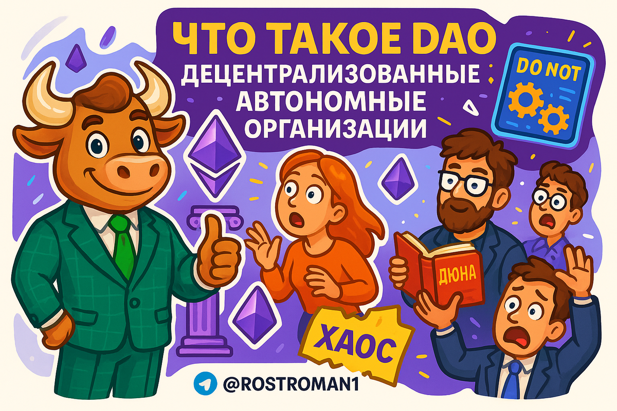    DAO: 3 ловушки, о которых молчат, — как децентрализация лишает инвесторов контроля РоСТ | Роман о Системном Трейдинге