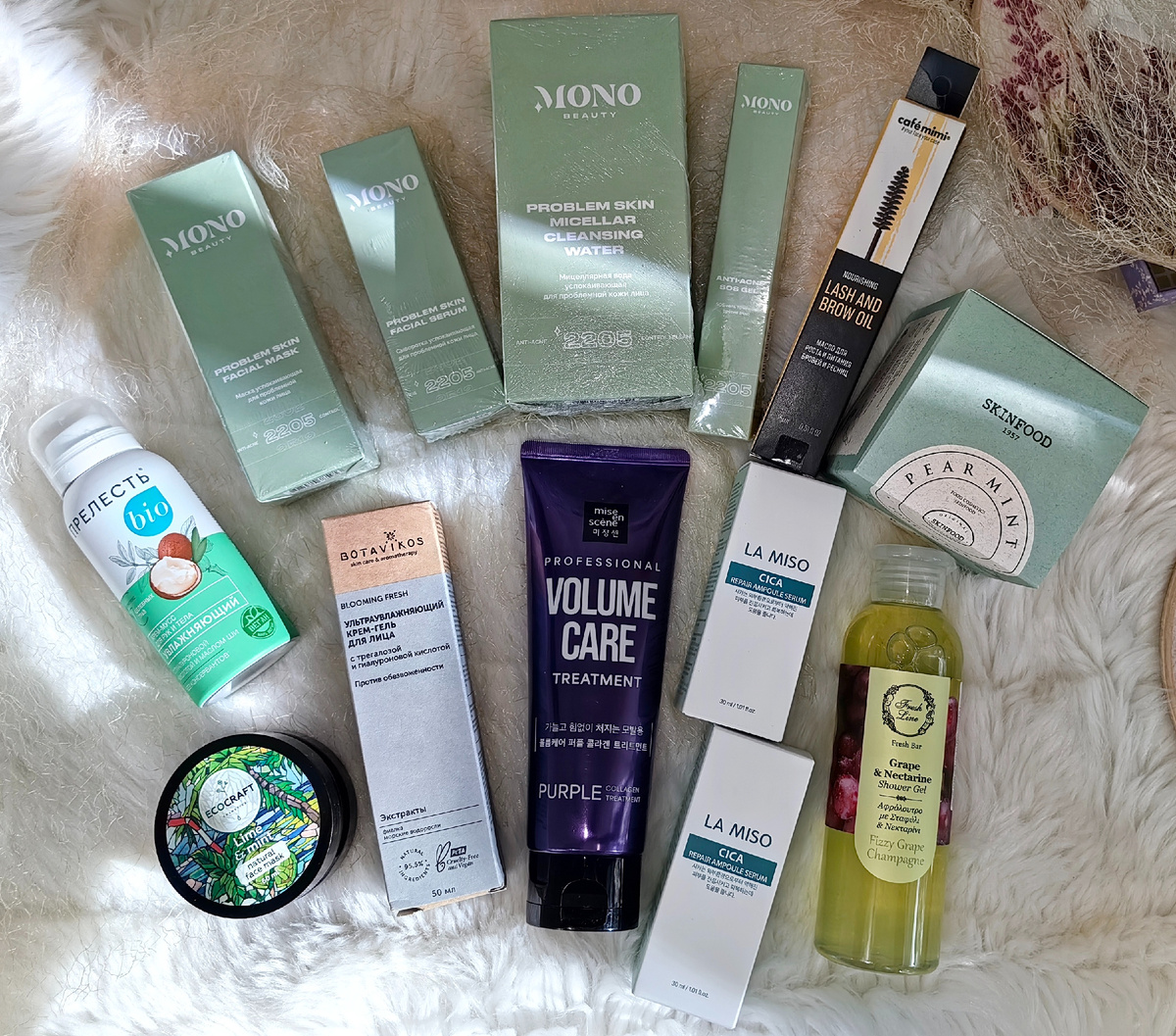 Мои покупки косметики в магазине "Золотое Яблоко" 