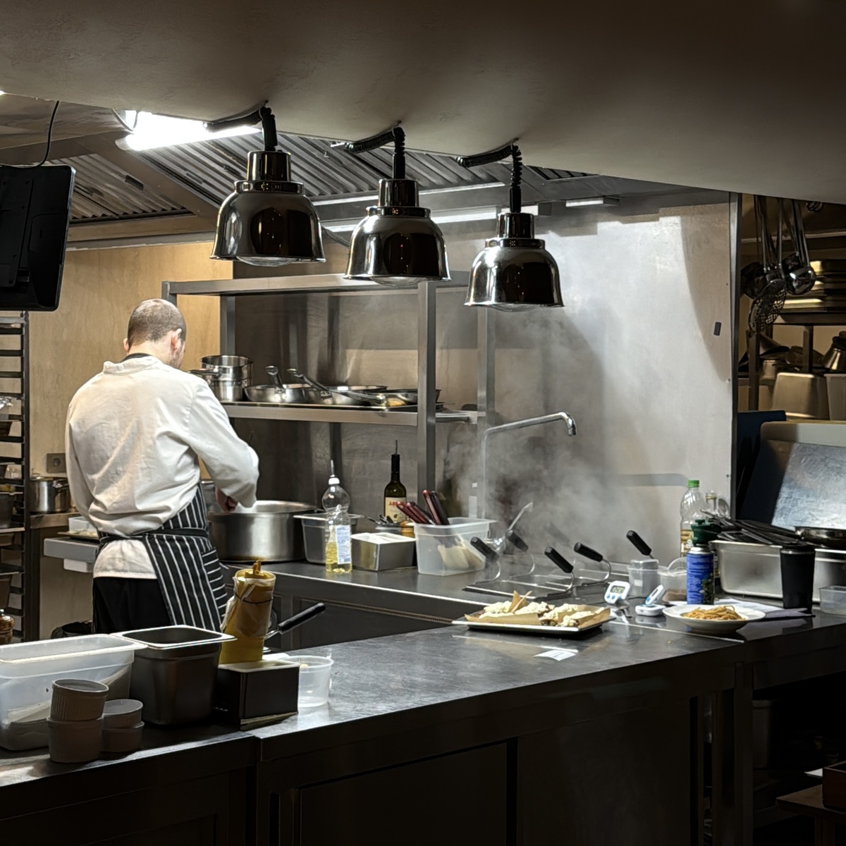 Открытая кухня