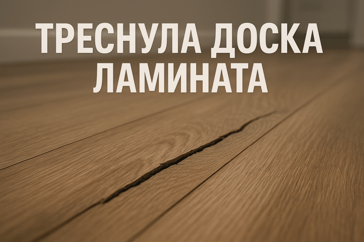    Треснула доска ламината — замена без разбора пола Михаил Юрьевич