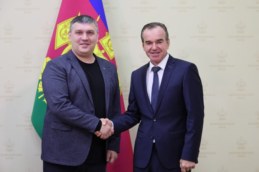    Фото пресс-службы администрации Краснодарского края. Евгения Мажитова