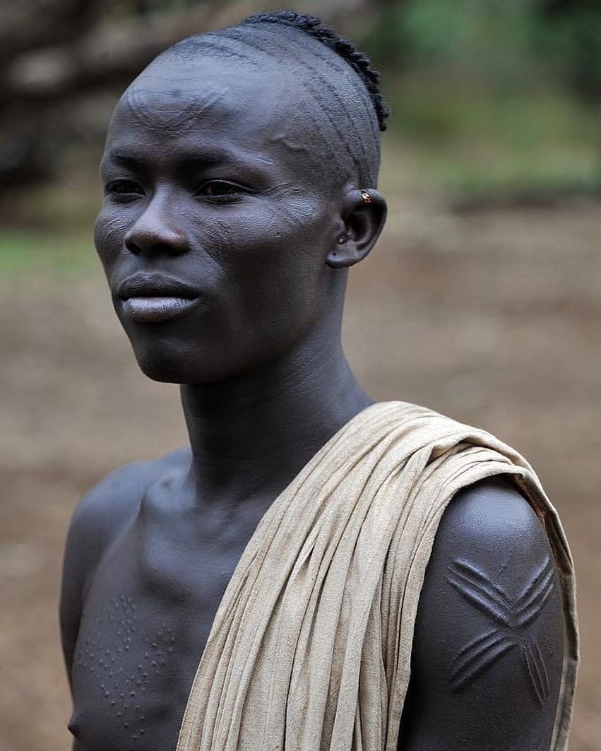 Бергдамы — самый чернокожий народ  Африки