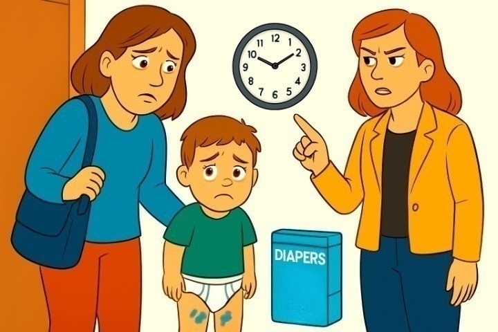 Родители осуждают: «Почти 3 года, а в памперсе!» Но закон на моей стороне. Должен ли воспитатель менять памперсы в детском саду?