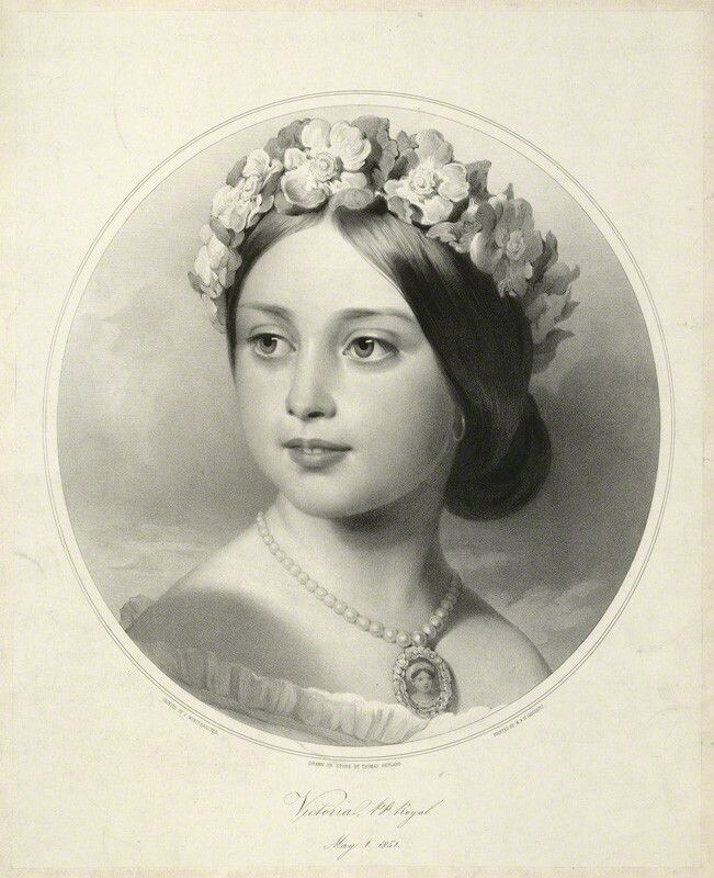 Молодая королева Виктория