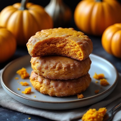 фото несладкого печенья с тыквой