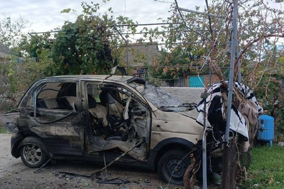    Боевики ВСУ 14 октября били по мирным жителям региона. Фото: тг-канал Владимира Сальдо