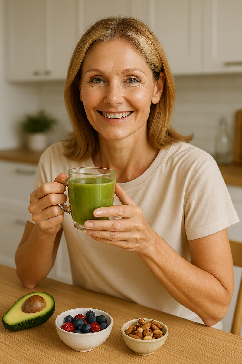 Питание для сияющей кожи, нутрициологические советы для женщин 35+, продукты для упругости и молодости кожи.