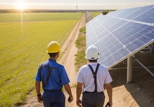 Сектор ВИЭ на Юге России демонстрирует одни из самых высоких темпов роста в стране за последние годы // Фото: изображение сгенерировано ИИ