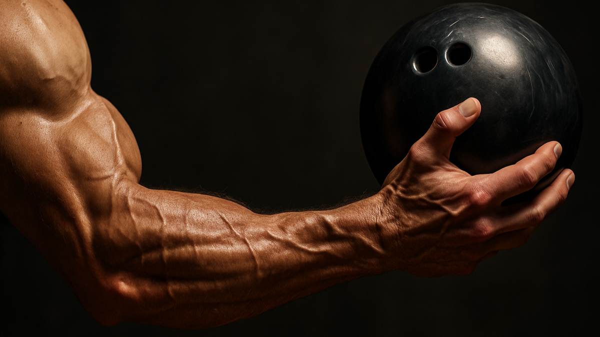 Представьте, что ваша голова — это шар для боулинга. Каково держать его на вытянутой руке?