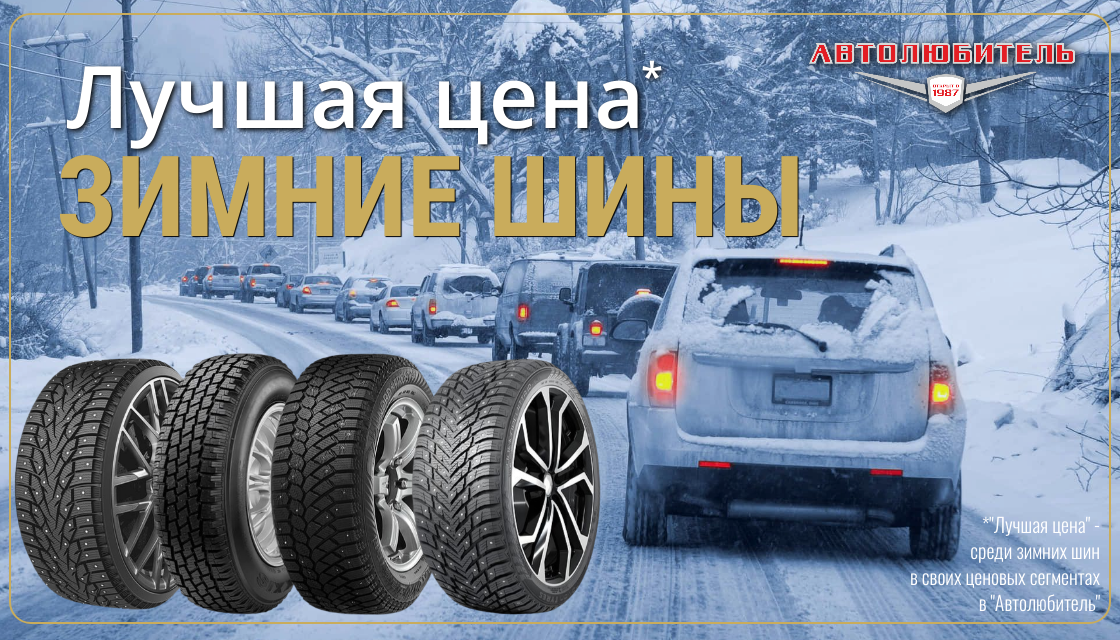 Зимние шины Лучшая цена*