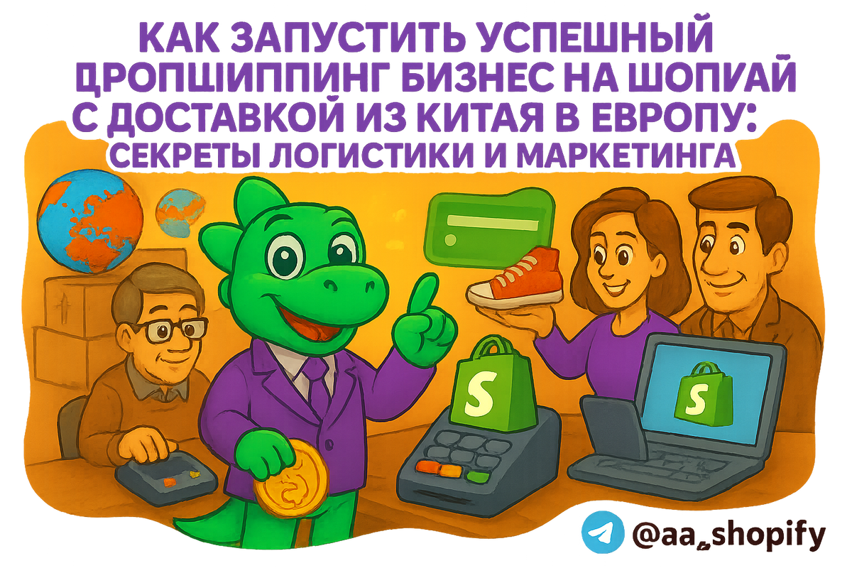    Как запустить успешный дропшиппинг бизнес на Шопифай с доставкой из Китая в Европу: секреты логистики и маркетинга aa_ecom