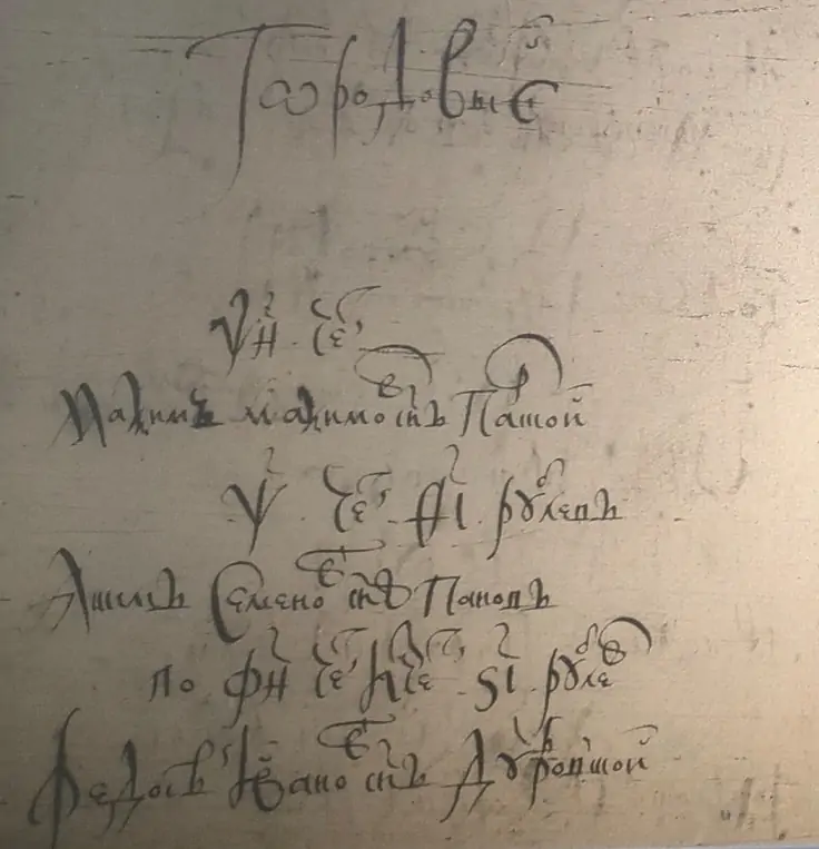 Источник: Смотренный список дворян Водской пятины 1676 года, https://dompredkov.ru/smotrennyj-spisok-dvoryan-vodskoj-pyatiny-1676-goda/