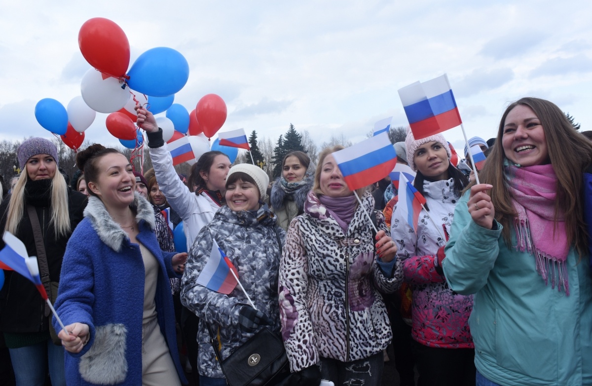    Россияне. Фото: Дарья Ильина © REX