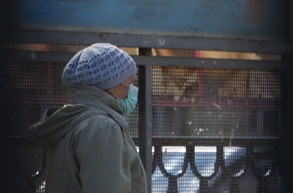 Женщина перестала защищать сына. Фото: Алексей Булатов. 