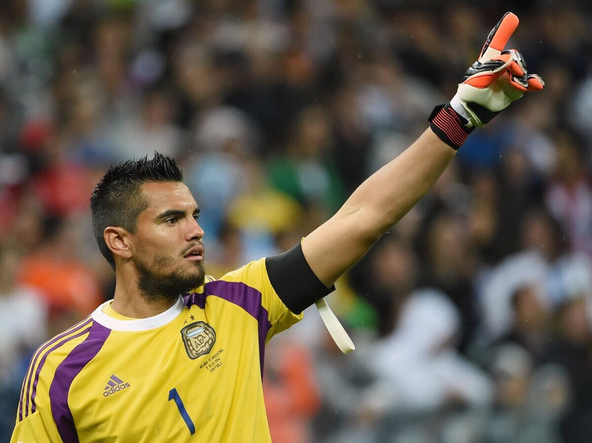   Вратарь сборной Аргентины Серхио Ромеро© РИА Новости / Александр Вильф