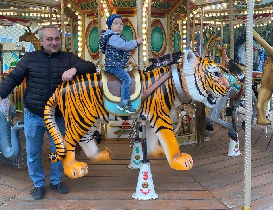    Дима и Николай. Фото: из архива семьи