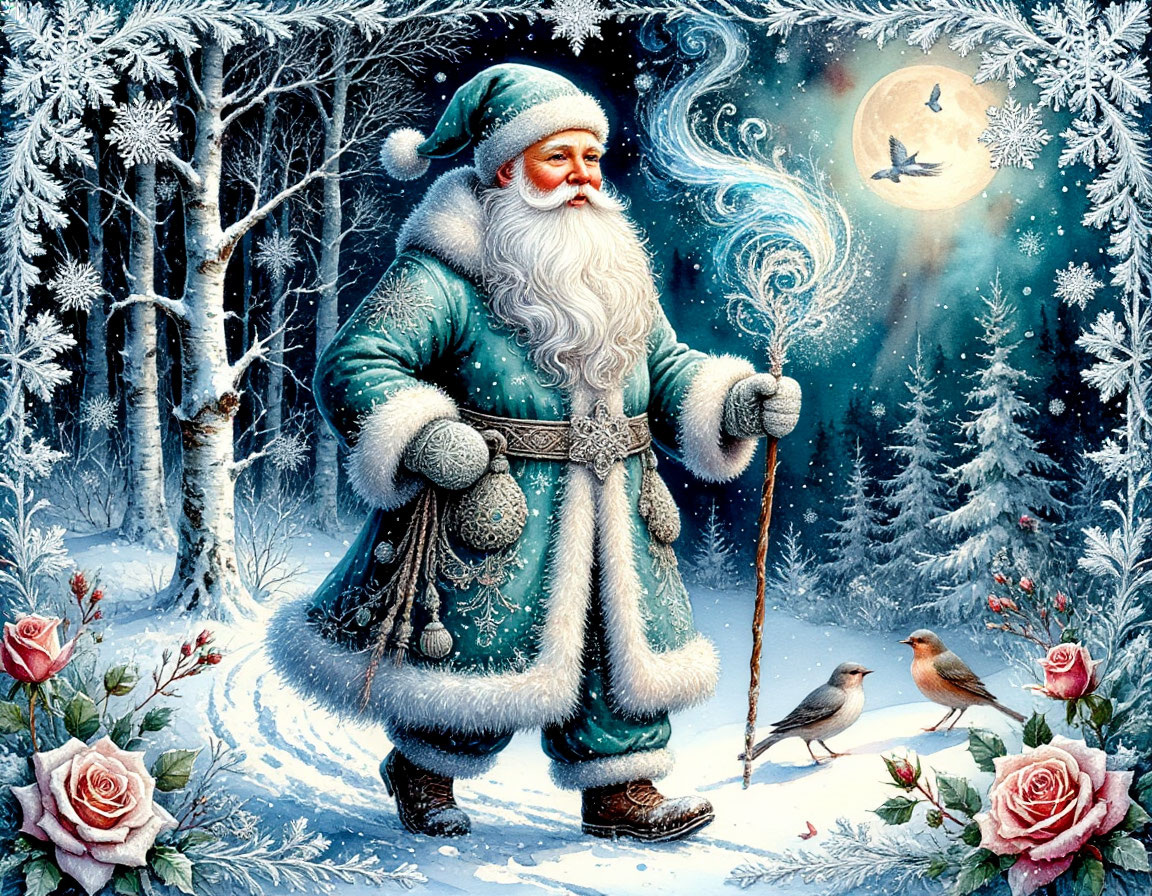 В канун Нового года в старшей группе детского сада «Солнышко» царит предпраздничная суета. Но вот беда – проказница Баба-Яга и её верный друг Змей Горыныч, выполняя приказ завистливого Морского Царя, похищают волшебный Посох Деда Мороза! Без него самый главный волшебник не может зажечь огни на ёлке и доставить подарки. На помощь вызываются три отважных современных богатыря – Алёша, Добрыня и Илья, воспитанники садика. Им предстоит нелёгкий путь в Подводное Царство, встреча с загадочной Царевной-Лебедь, битва с Чудом-Юдом и, конечно, перевоспитание хулигана Горыныча. Смогут ли они вернуть посох и спасти праздник для всех ребят?