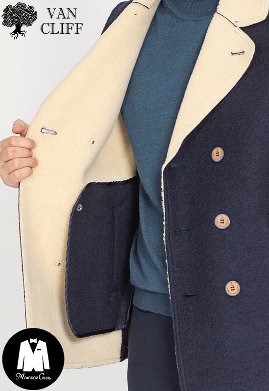 Стильный мужской образ с курткой-бушлатом "Мэлоун"