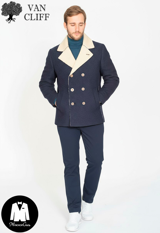 Стильный мужской образ с курткой-бушлатом "Мэлоун"