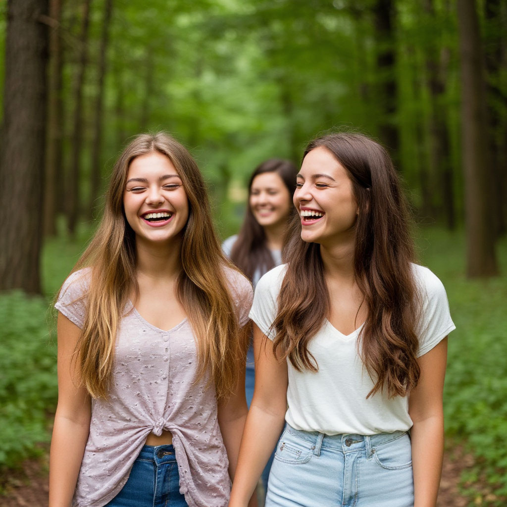 Россия: смешные анекдоты про лес. Фото из нейросети